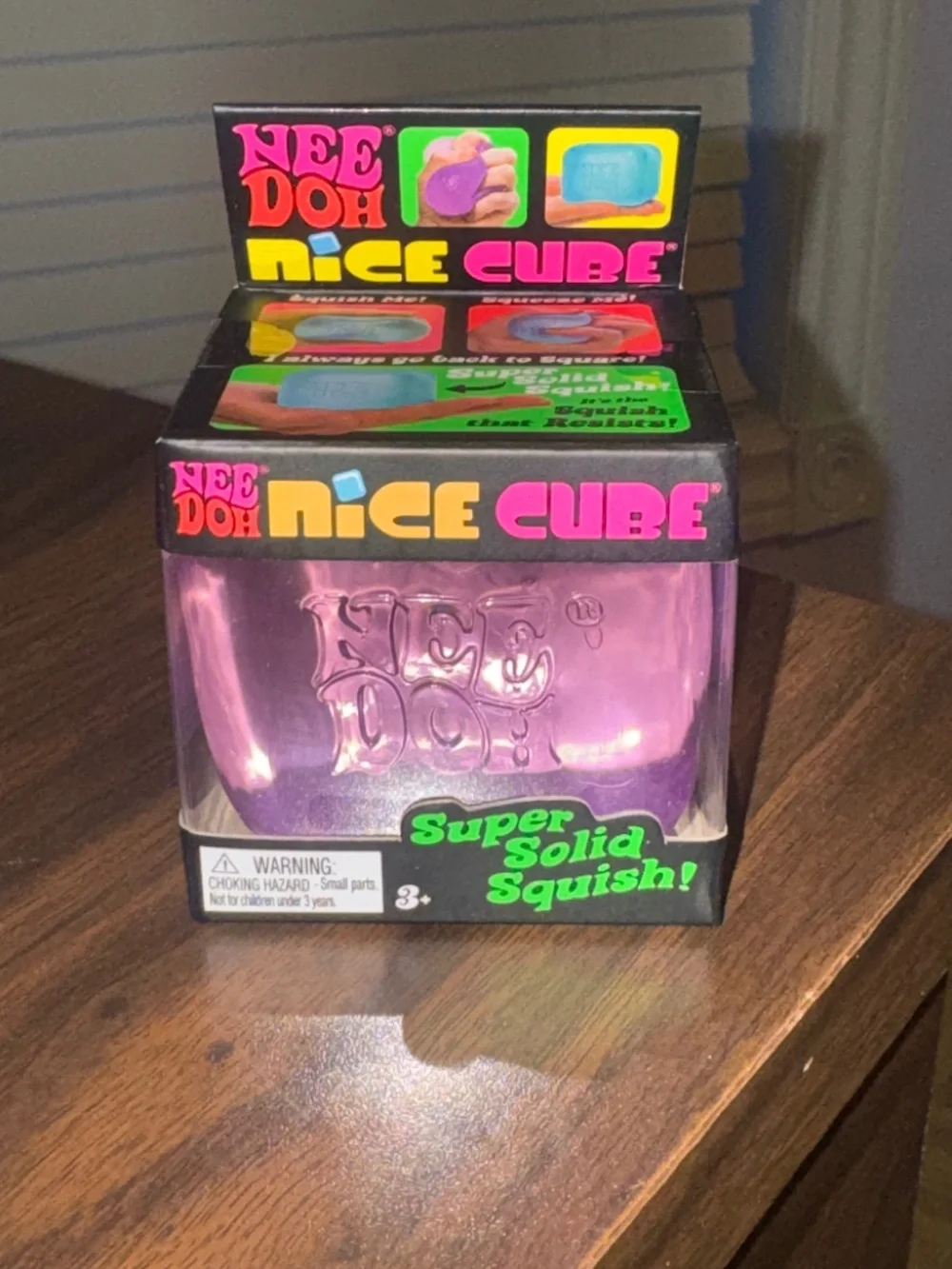 Needoh - Nice Cube, Purple Colour, Brand New in Original Packaging - Picture 1 of 1